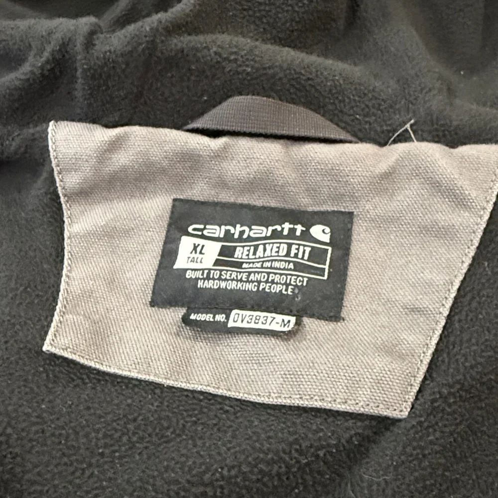 Carhartt Relaxed Fit Fleece Lined Vest - Picture 5 of 10